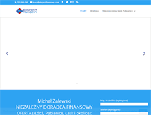 Tablet Screenshot of ekspertfinansowy.com